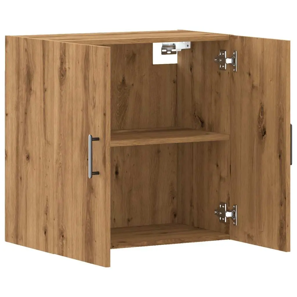 Wall Cabinet Storage Engineered Wood 60x31x60 cm Brown