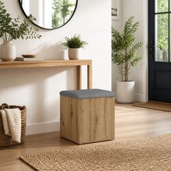 Versatile Storage Bench for Hallways and Entryways