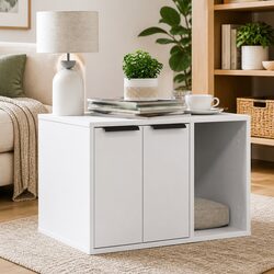 Practical Cat Litter Box Enclosure for Any Home Setting