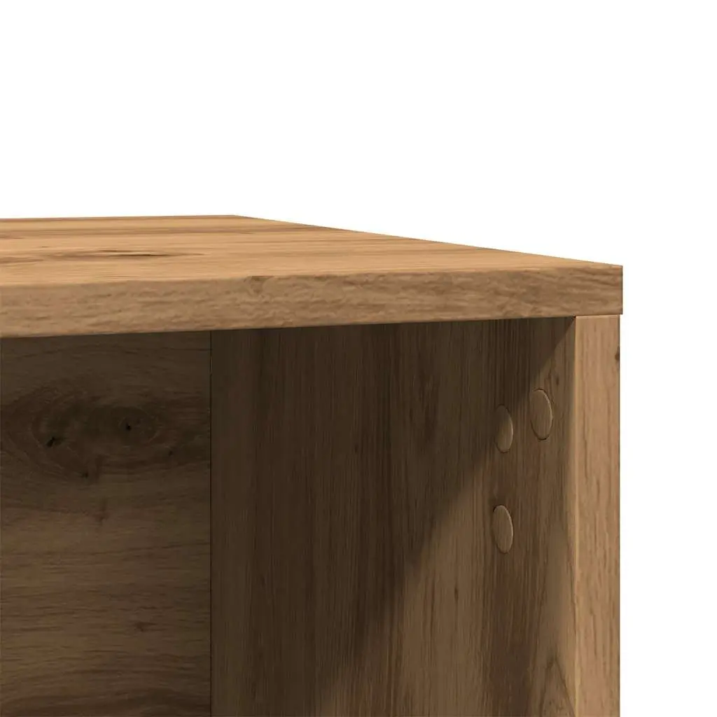 Cat Litter Box Enclosure Furniture Hidden Design Brown Storage Cabinet Side