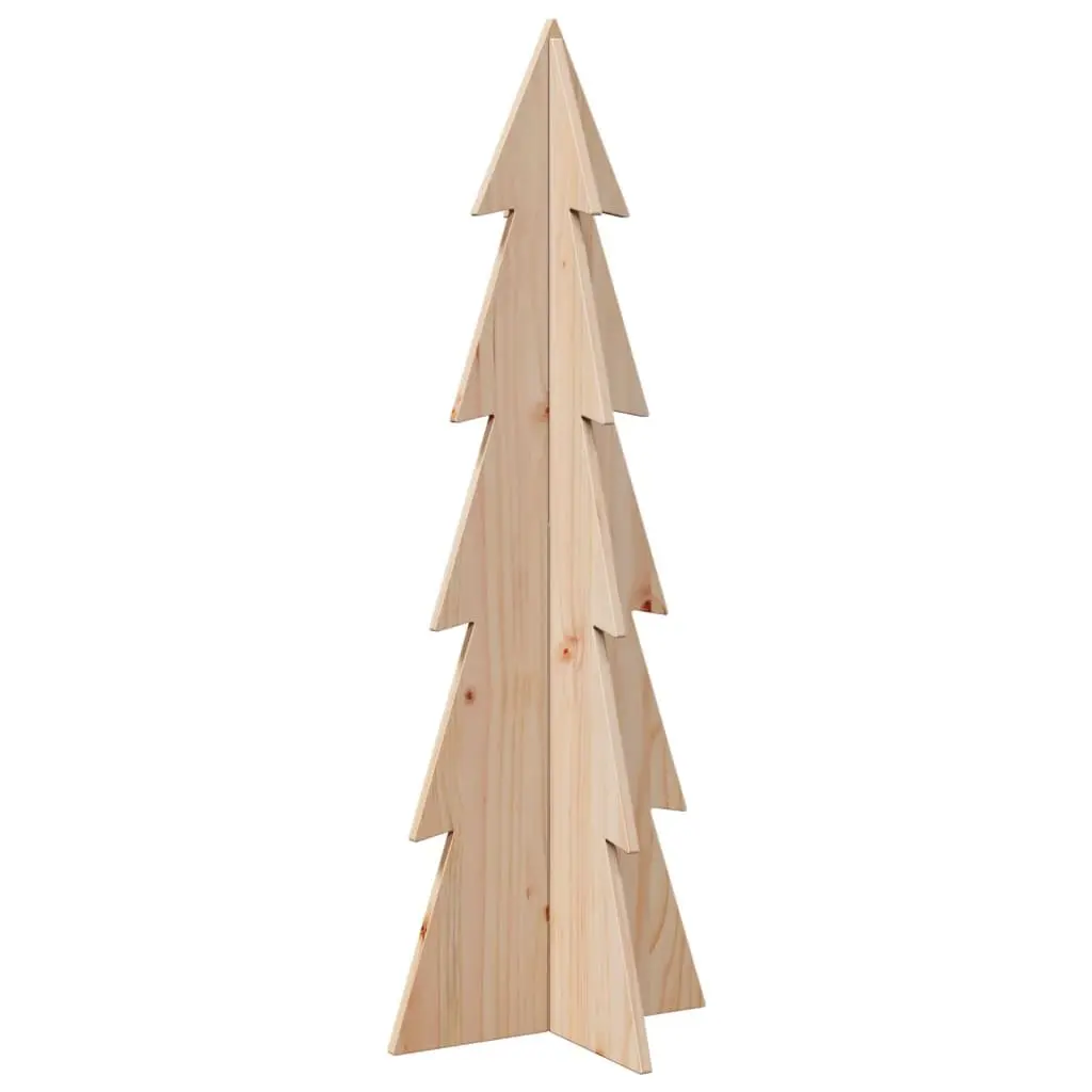 Wooden Christmas Tree 112cm for Holiday Decor