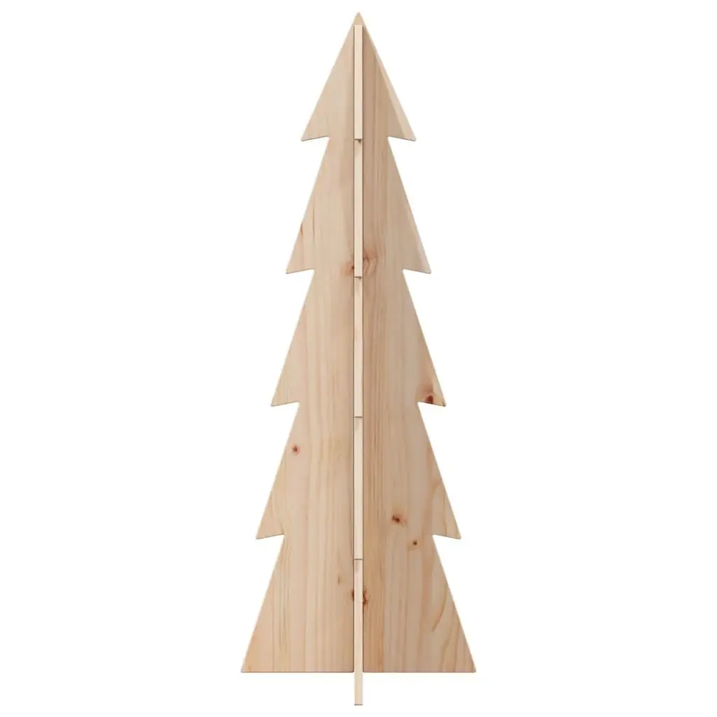 Wooden Christmas Tree 112cm for Holiday Decor