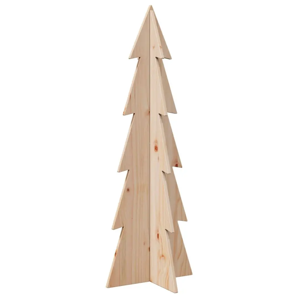 Wooden Christmas Tree 112cm for Holiday Decor