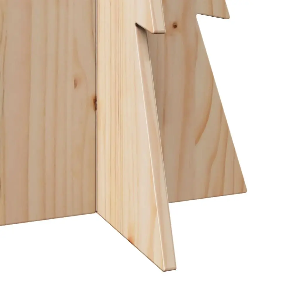 Wooden Christmas Tree 112cm for Holiday Decor