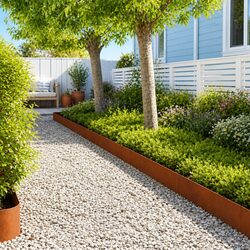 Practical Steel Lawn Edging for Gardens - Set of 30