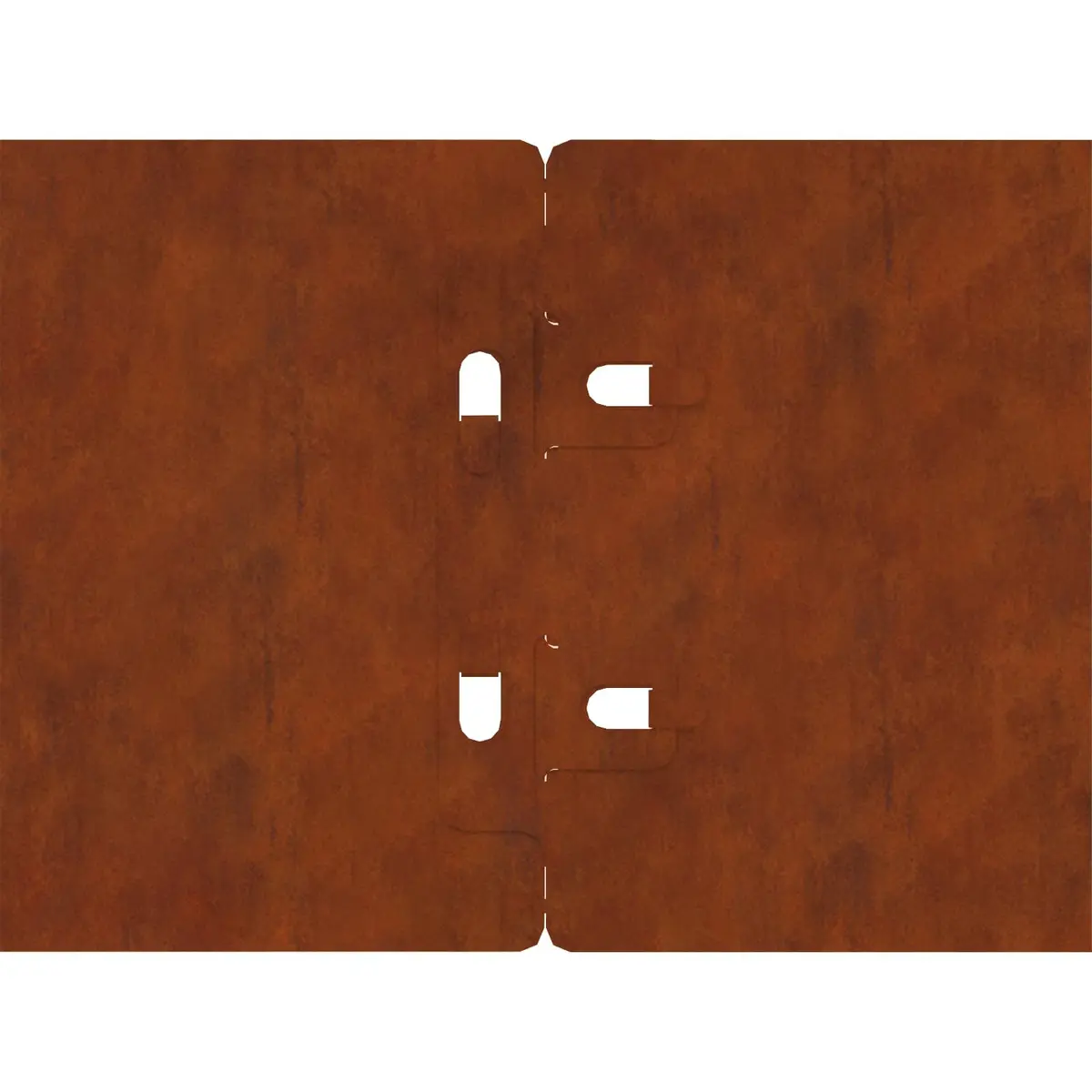 Garden Lawn Edging Border Steel Weathering 20x103cm Rusty Flexible 30 Piece