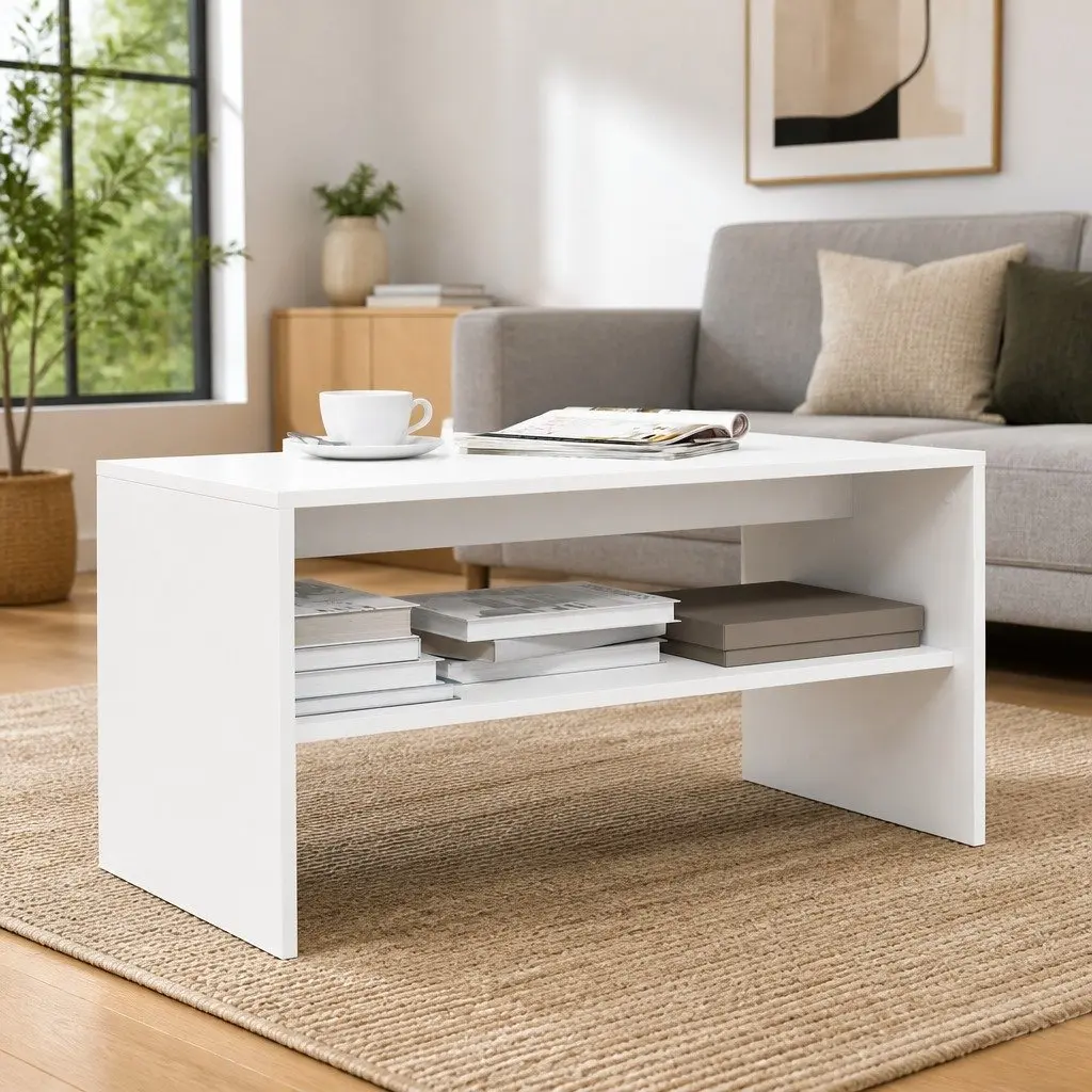 TV Cabinet Engineered Wood 60x40x40 cm White Media Storage Unit