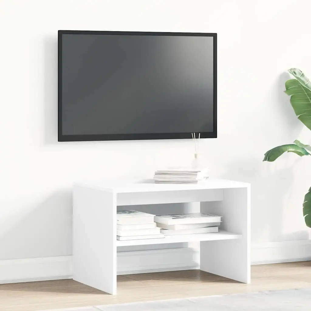 TV Cabinet Engineered Wood 60x40x40 cm White Media Storage Unit
