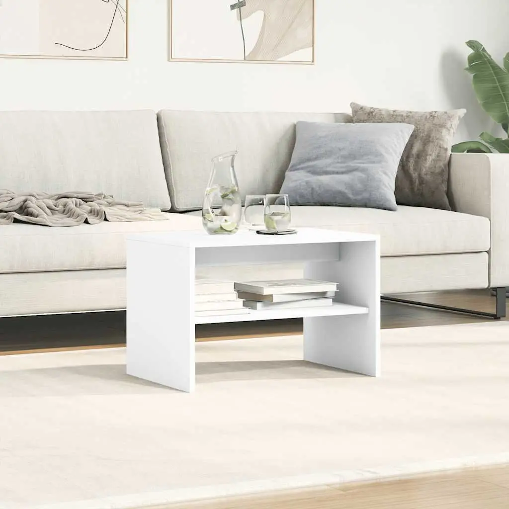 TV Cabinet Engineered Wood 60x40x40 cm White Media Storage Unit