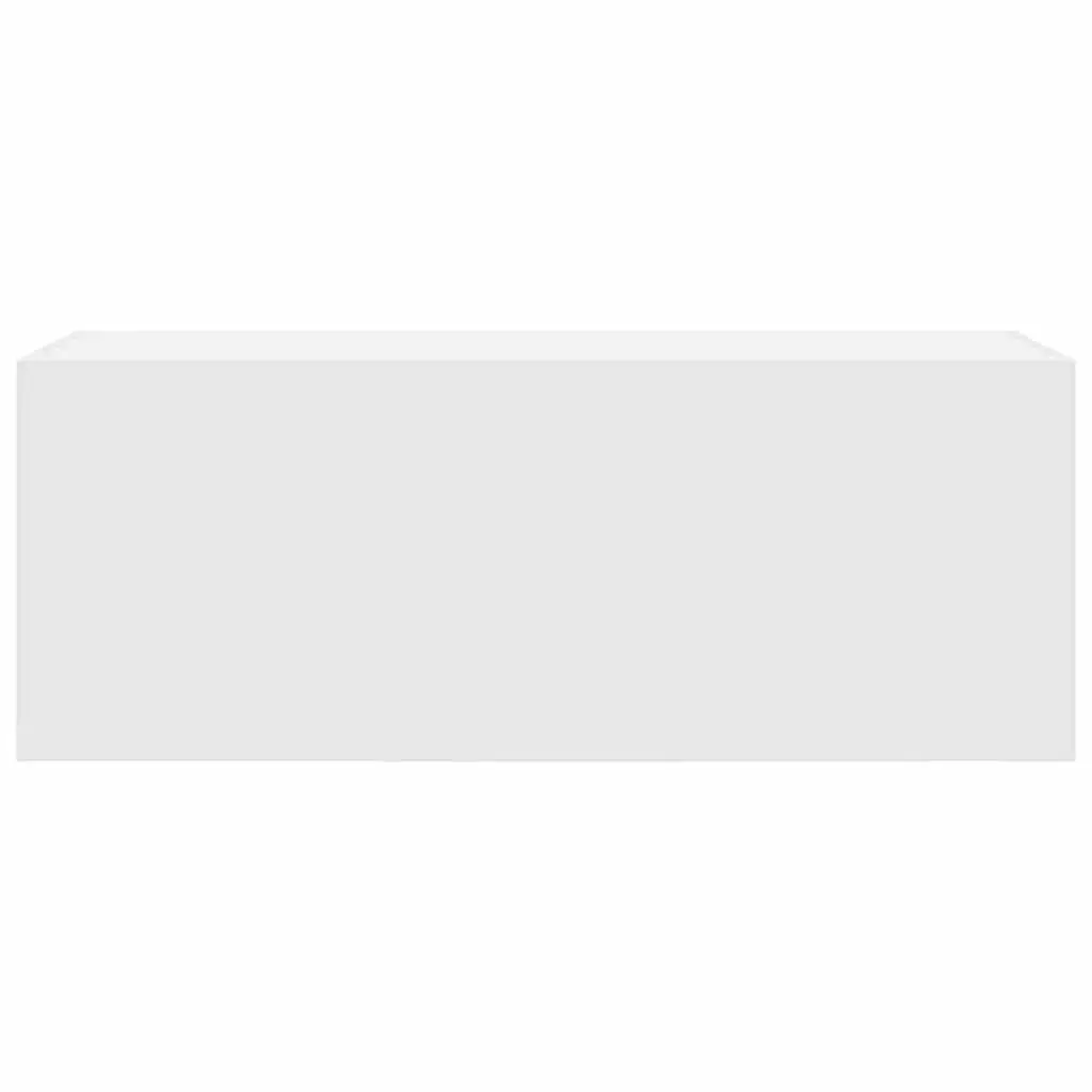 Bathroom Wall Cabinet Engineered Wood 80x25x30cm White