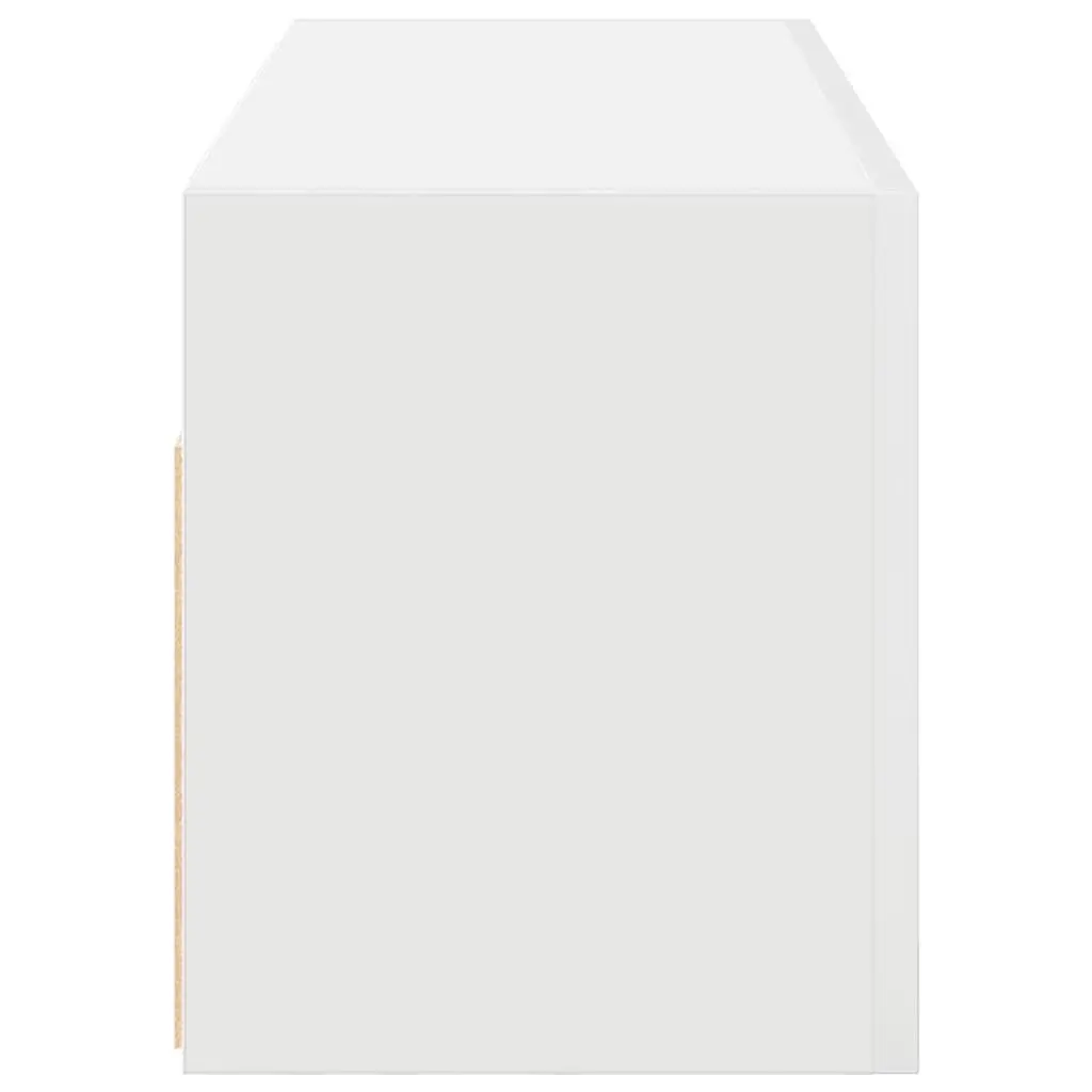 Bathroom Wall Cabinet Engineered Wood 80x25x30cm White