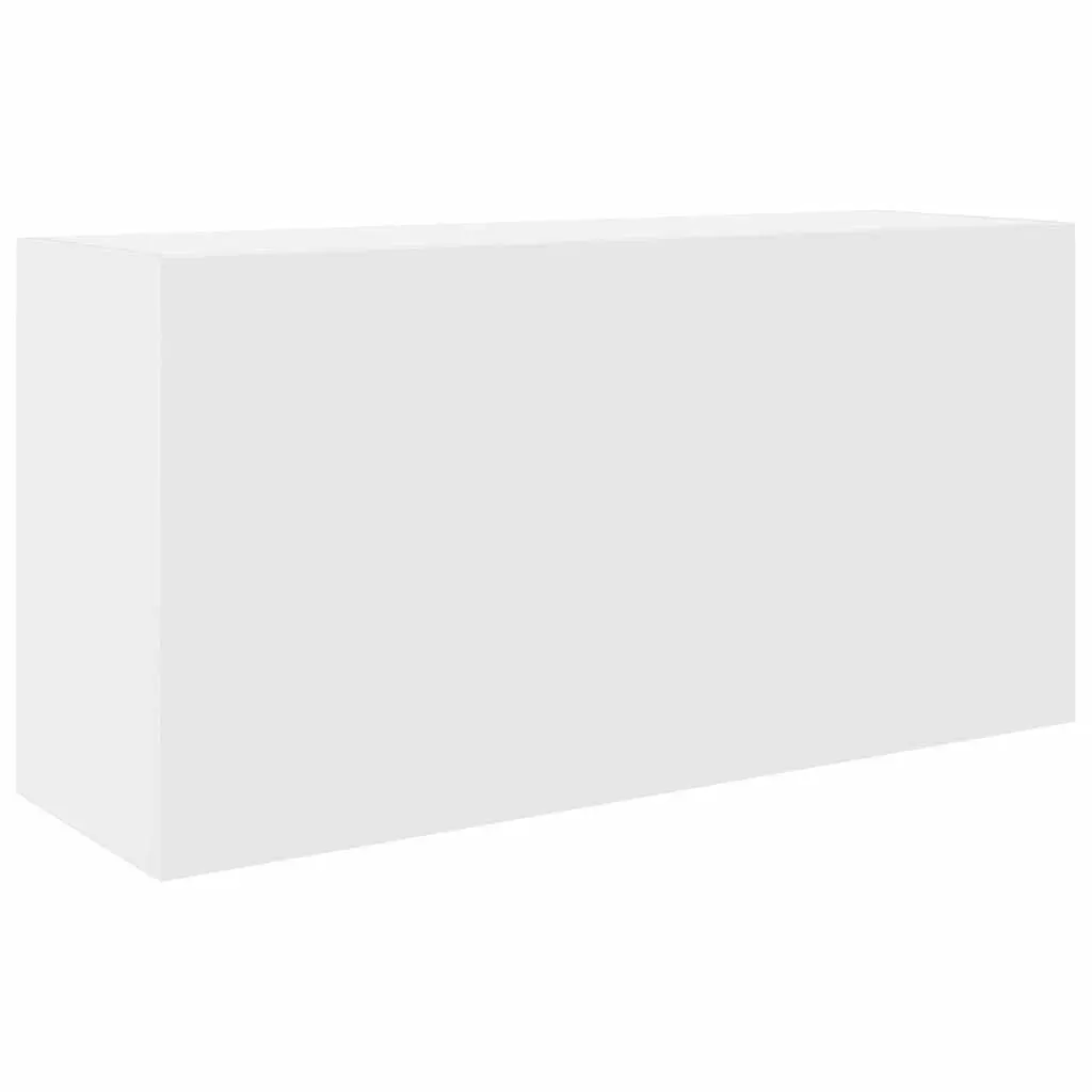 Bathroom Wall Cabinet White Storage Organizer Vanity Unit 80x25x40 cm