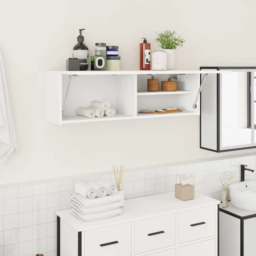 Bathroom Cabinet for Space Management 100x25x30 cm