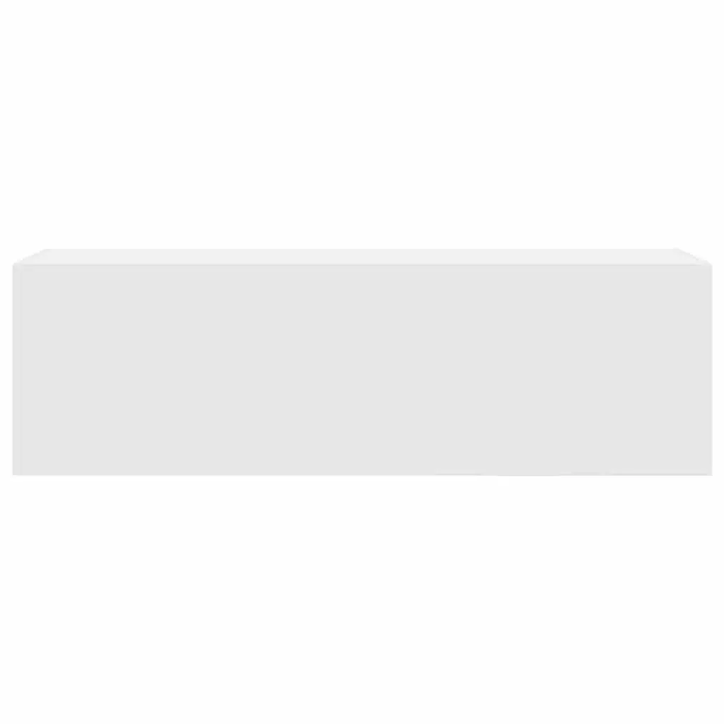 Bathroom Cabinet Engineered Wood 100x25x30 cm White Storage Unit