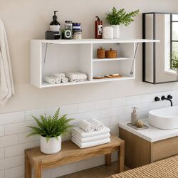 Practical Wall-Mounted Bathroom Cabinet for Everyday Use 100x25x40cm
