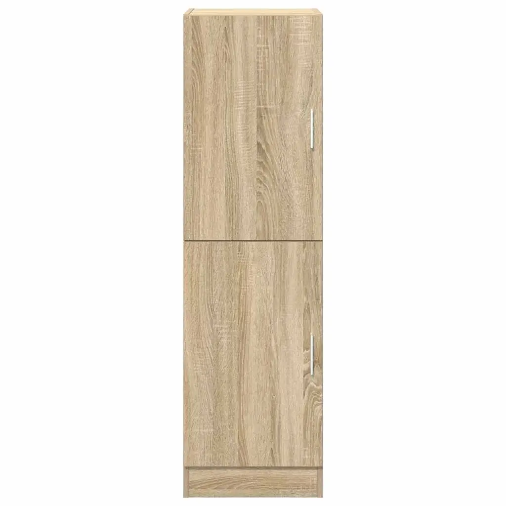 Kitchen Cabinet Storage Unit Engineered Wood Brown 38x41.5x131.5cm Sonoma Oak