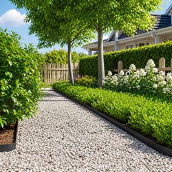 Practical Black Steel Lawn Edging for Your Outdoor Spaces