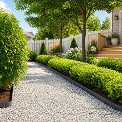 Practical Steel Lawn Edging for Your Garden - 50 Strips