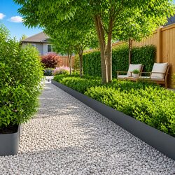 Practical Lawn Edging for Gardens and Pathways - 10 Segments