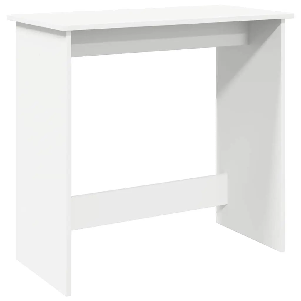 White Writing Desk for Home 80x40x75 cm