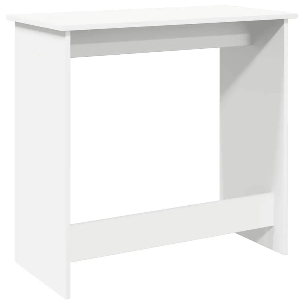White Writing Desk for Home 80x40x75 cm
