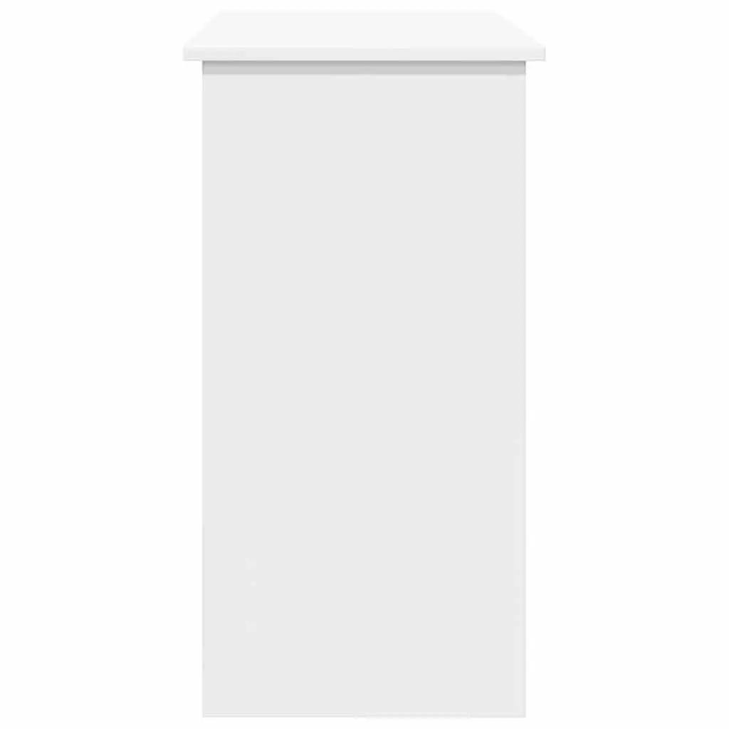 White Writing Desk for Home 80x40x75 cm