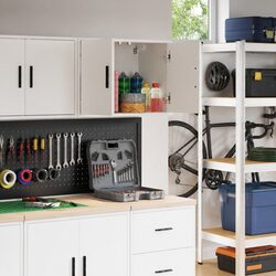 Practical Wall-Mounted Cabinet for Organized Living