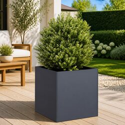Practical Cold-Rolled Steel Planter Box for Any Space