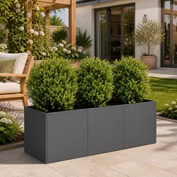 Versatile Raised Planter Box for Gardens and Patios