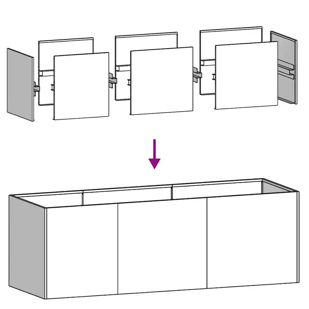 Raised Planter Box for Gardens and Patios