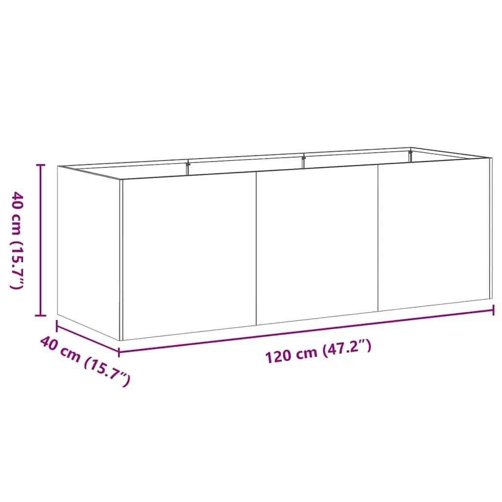 Raised Planter Box for Gardens and Patios