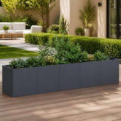 Practical Raised Planter Box for Your Home 200x40x40cm