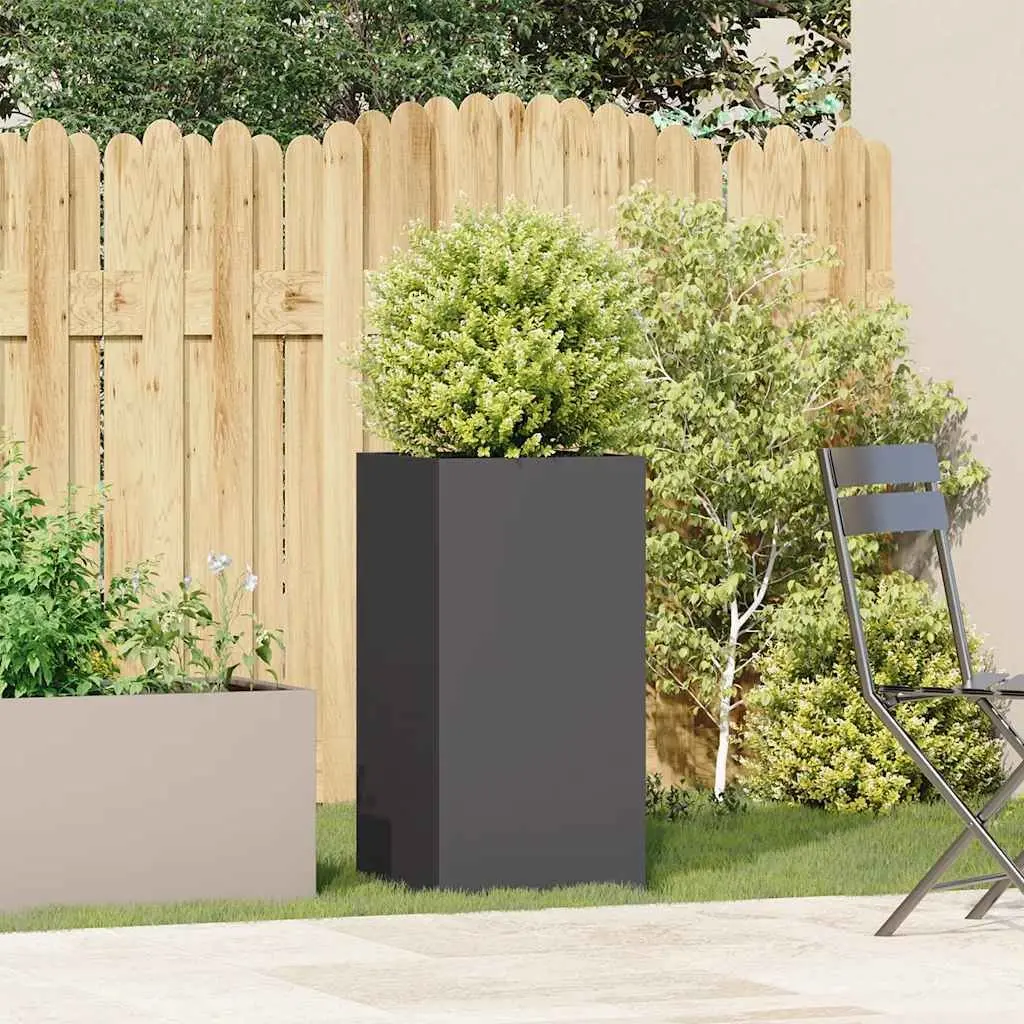 Black Planter Box for Home Gardening Needs
