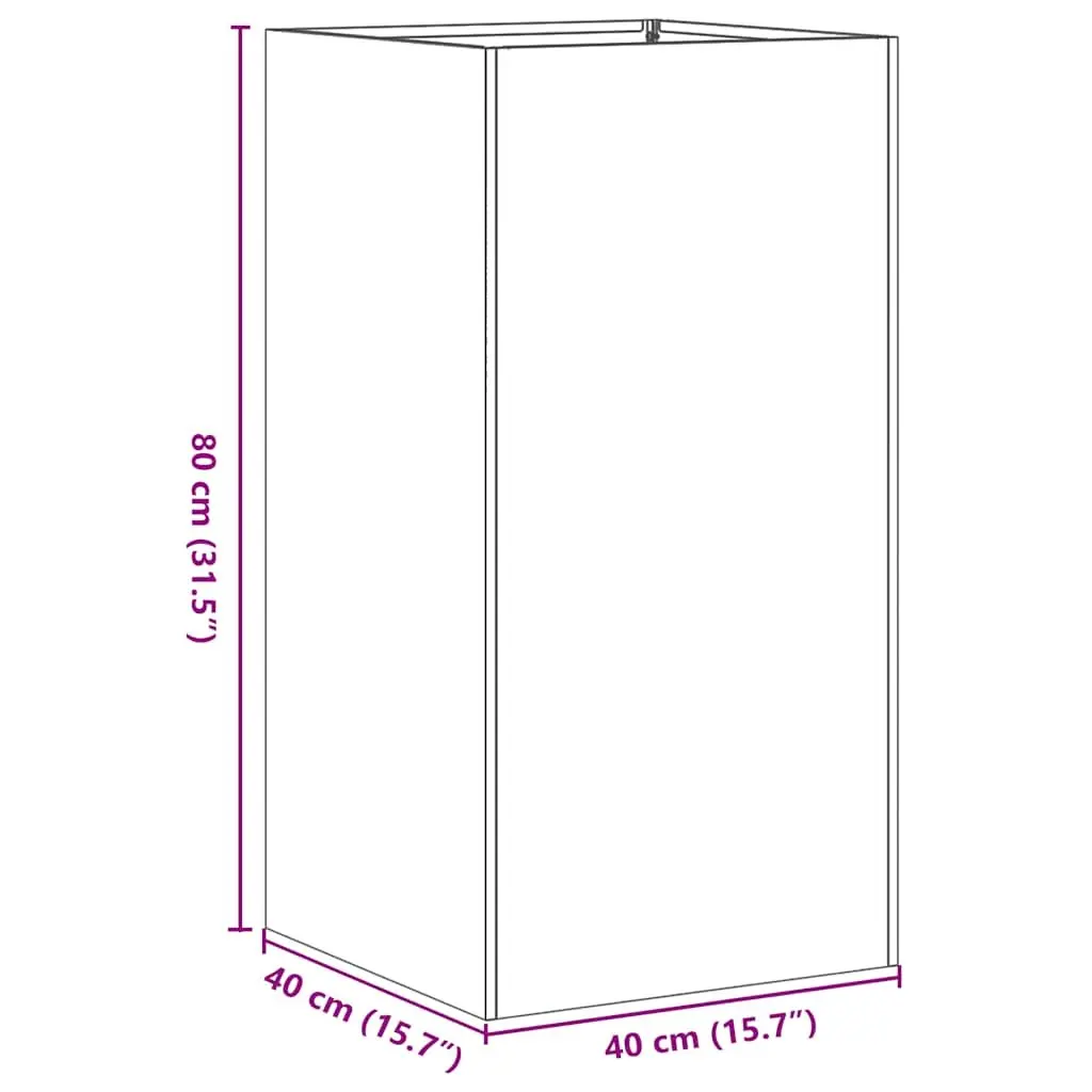 Black Planter Box for Home Gardening Needs