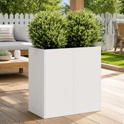 Ideal Planter for Gardens: 80x40x80 cm Cold-Rolled Steel