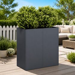 Versatile Anthracite Garden Bed for Any Space