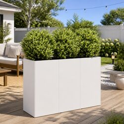 Cold-Rolled Steel Planter Box for Your Home Garden 120x40x80 cm
