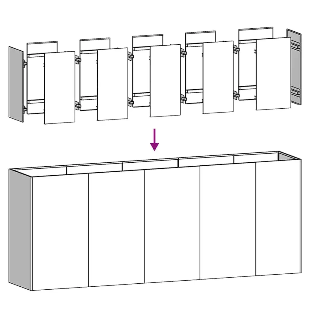 Raised Planter Box for Outdoor Spaces