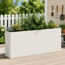 Practical Raised Planter Box for Outdoor Use 200x40x80cm