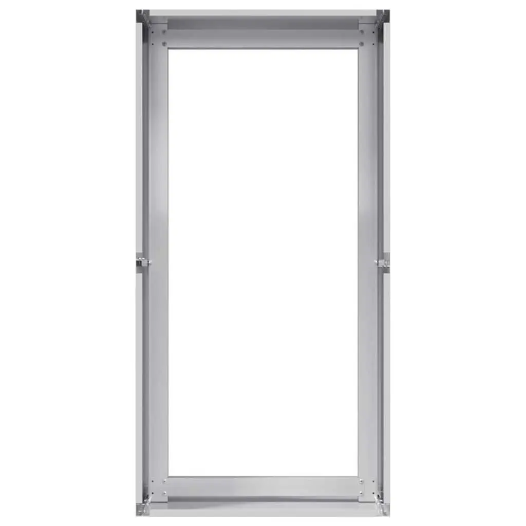 Raised Bed Planter Steel Galvanised Silver Outdoor 40x80x40cm Garden Box