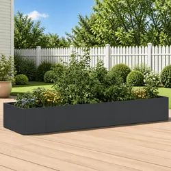 280x80x40cm Practical Raised Planter Box for Home Gardening