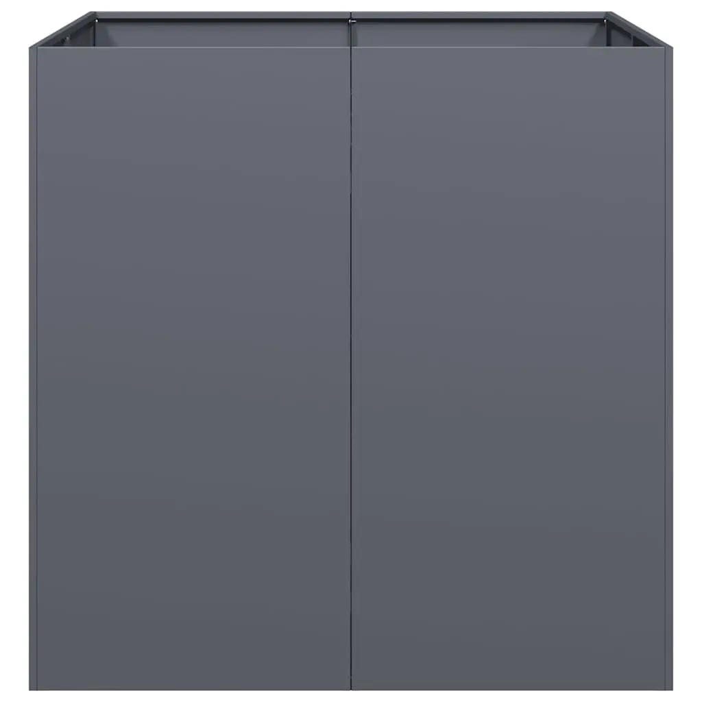 Steel Planter Box Cold-Rolled 80x80x80 cm Anthracite