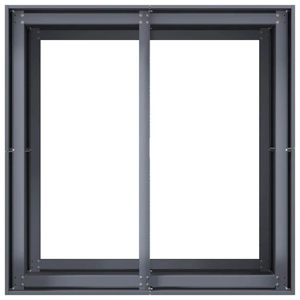 Steel Planter Box Cold-Rolled 80x80x80 cm Anthracite