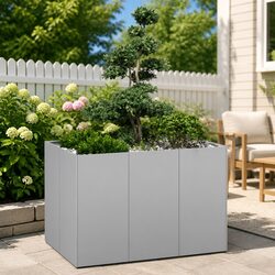 Functional Raised Garden Bed 120x80x80 cm for Outdoor Use