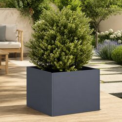 Practical Steel Planter Box for Your Home Garden