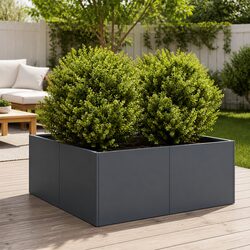 Practical Anthracite Raised Bed for All Spaces