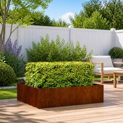 Practical Raised Garden Planter Box for Your Home 100x100x30cm