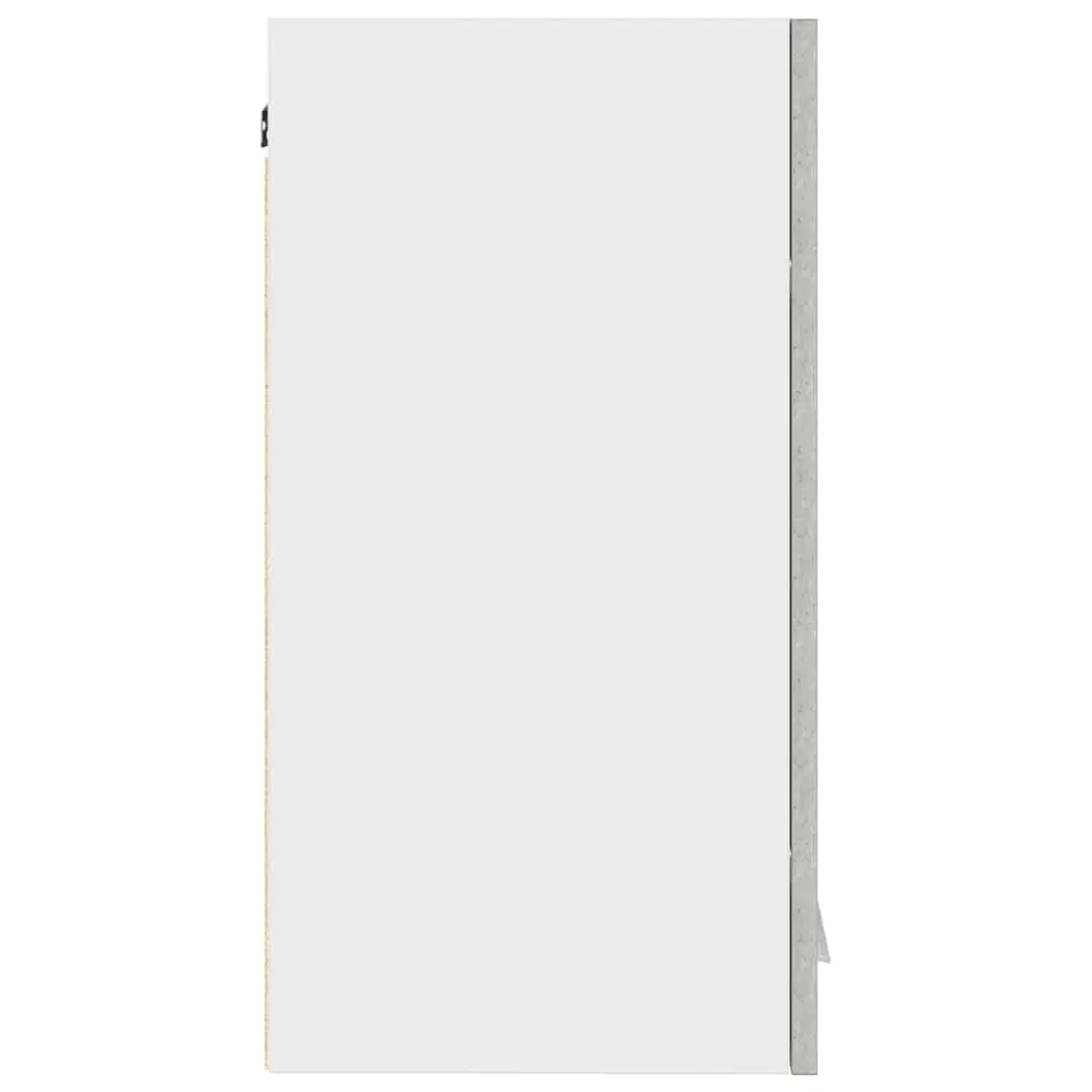 Kitchen Wall Cabinet Grey 60x31x60cm Engineered Wood Storage Cupboard Unit
