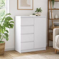 White Sideboard Cabinet for Multi-Use Areas at Home