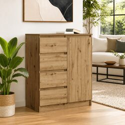 Practical Brown Storage Sideboard for Various Uses